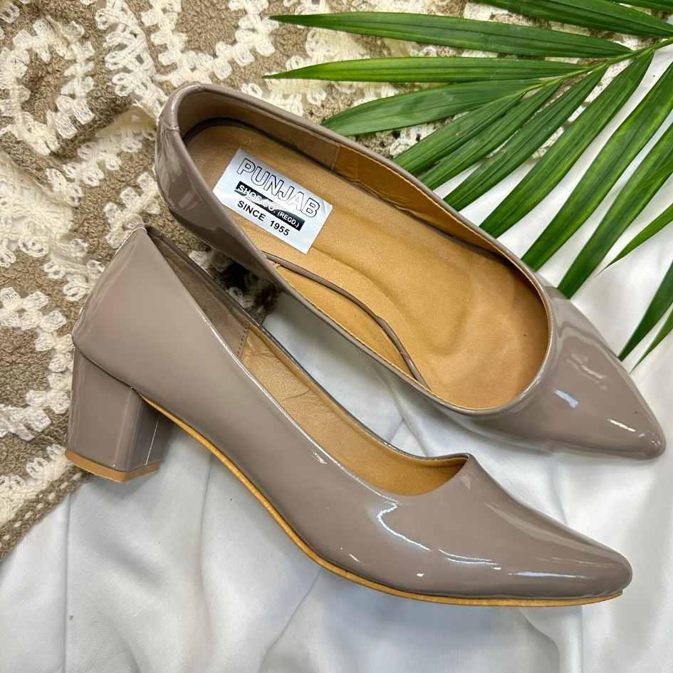 Pointed - Toe Patent Heels - Punjab Shoe Co.