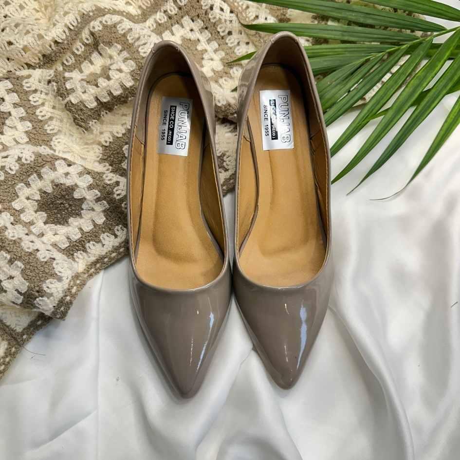 Pointed - Toe Patent Heels - Punjab Shoe Co.