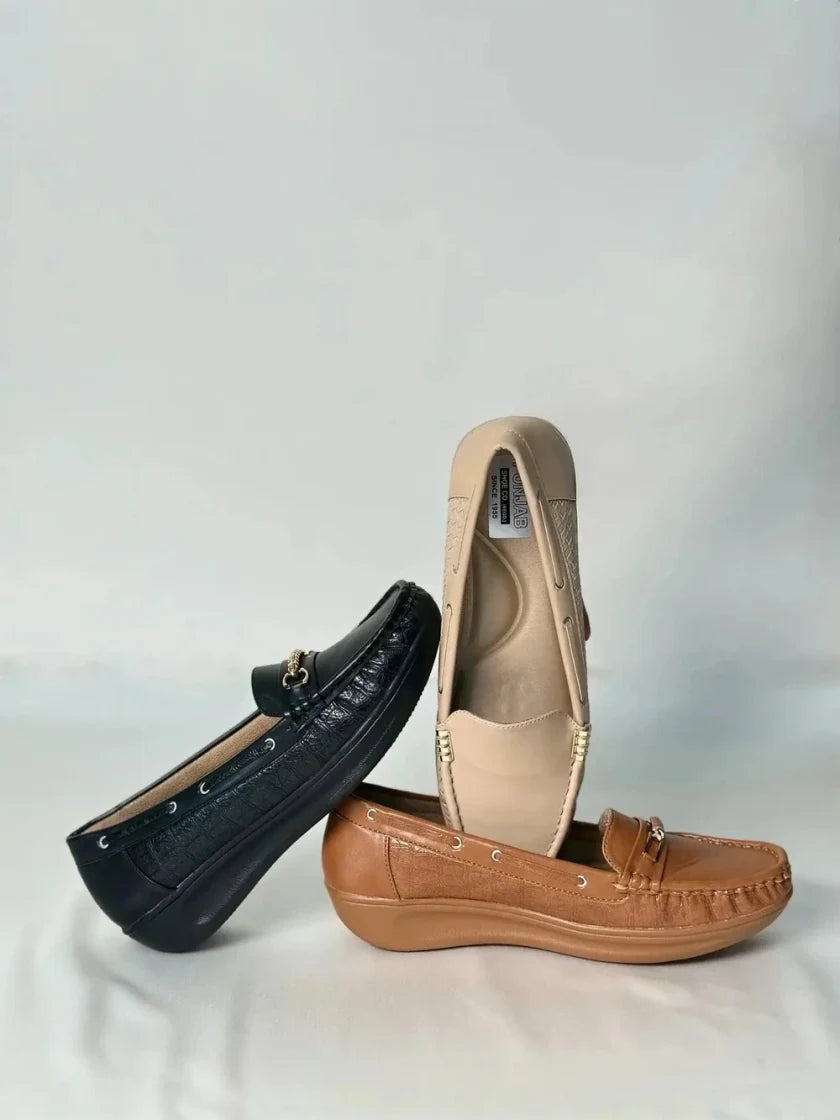 Women’s Loafers in Beige, Brown, and Black